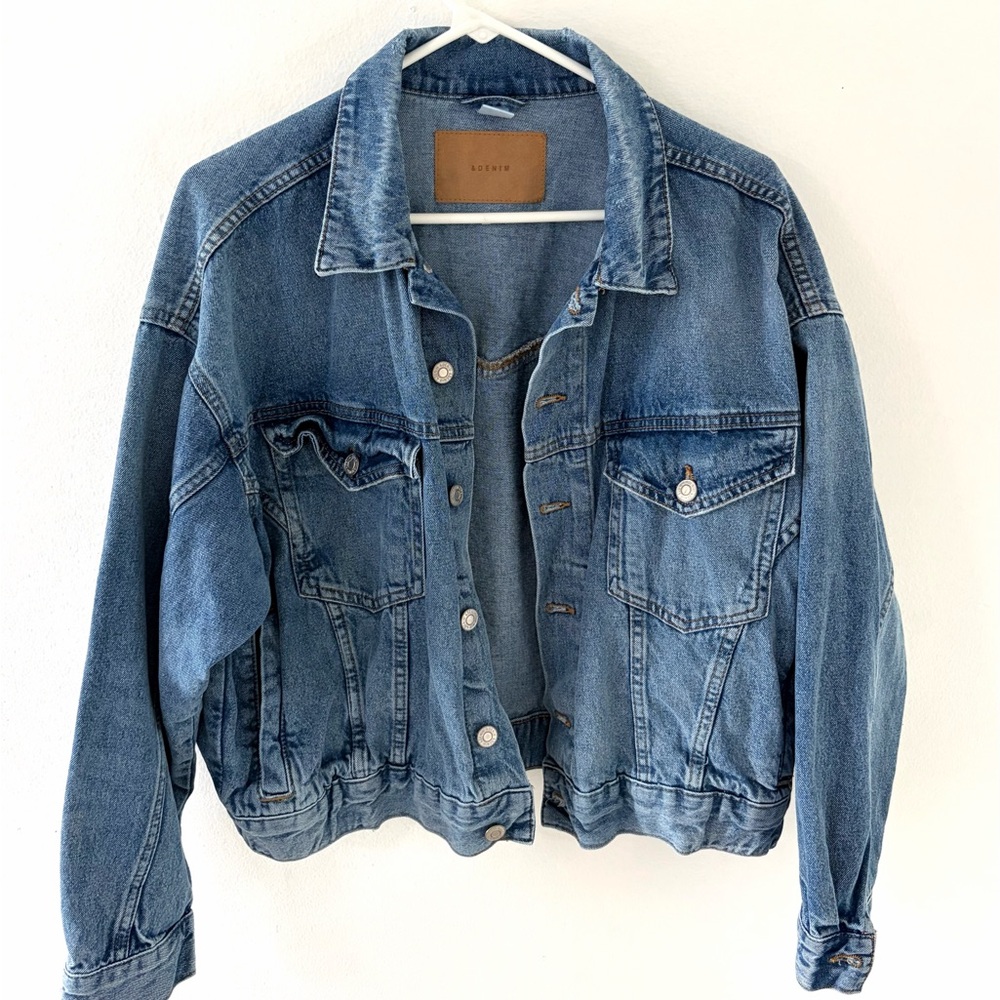 & Denim by H&M Women’s Jean Jacket, Size: Medium